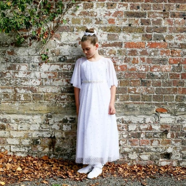 Girl at her communion