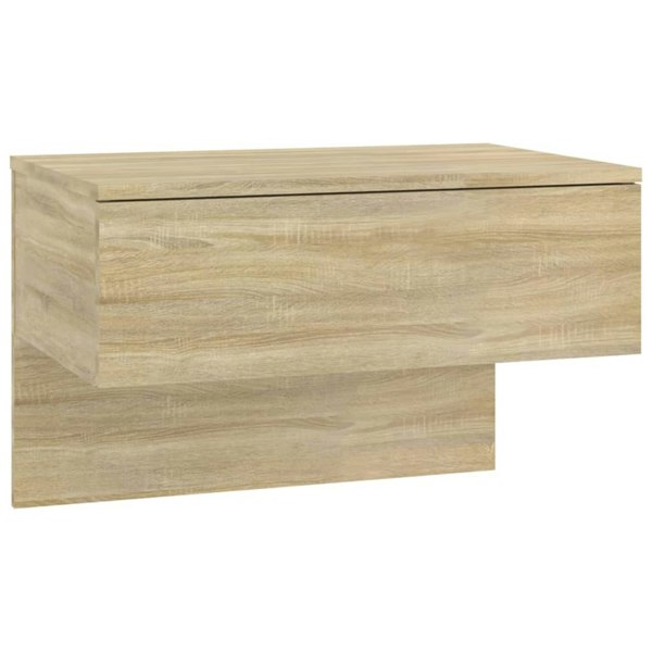 Berkfield Wall-mounted Bedside Cabinets 2 pcs Sonoma Oak