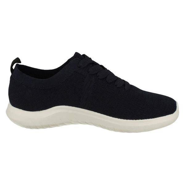 Clarks Ladies CLOUDSTEPPERS By Clarks Lightweight Cushion Soft Trainers Nova Glint