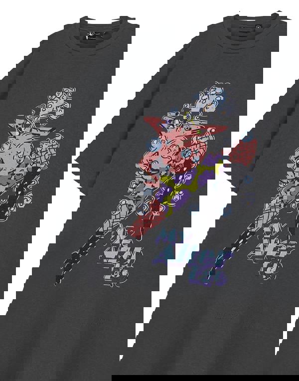 SpongeBob SquarePants Unisex Grey My Alter Ego Short Sleeved T-Shirt