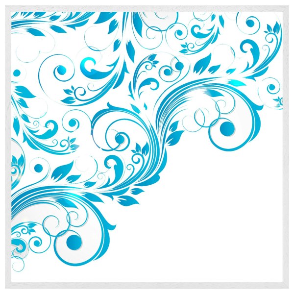 Benjamin Tate Design Swirls (Picture Frame)