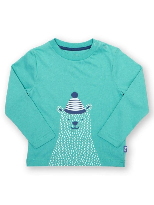 Kite Boys Organic Hello Bear T-Shirt