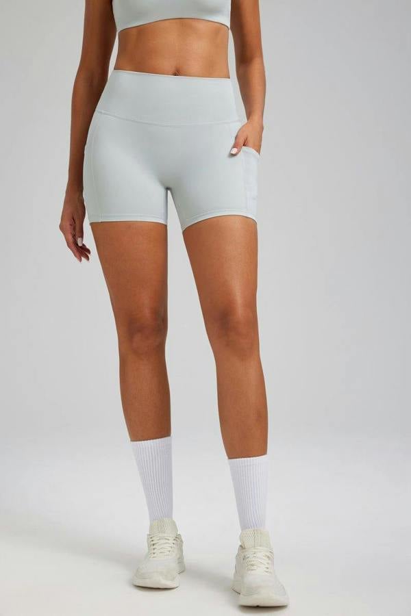 Anniou Pocket Yoga Shorts