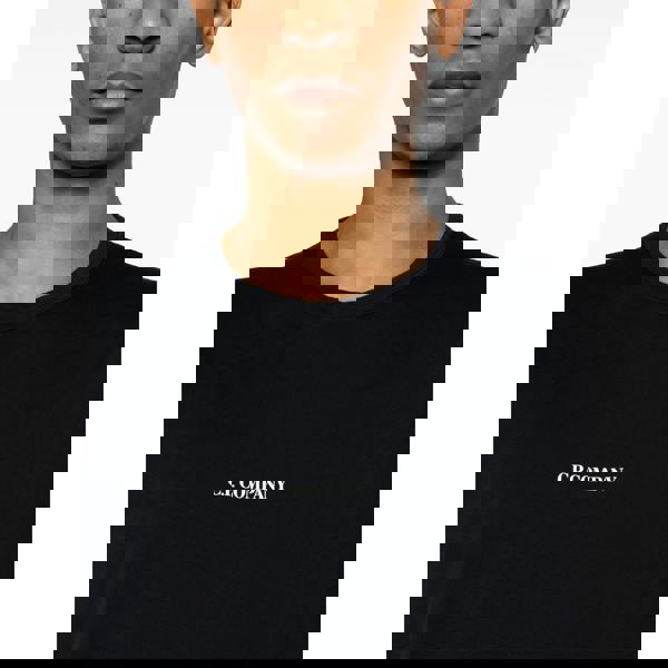 CP Company Logo Compact T-Shirt   in  Navy