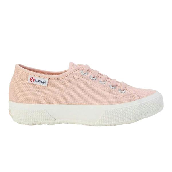 Superga Childrens/Kids 2725 Canvas Trainers - Pink Blush - 