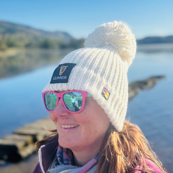 Big Bobble Hats Guinness Cream