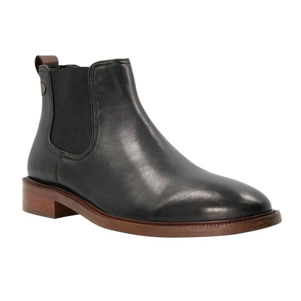 Dune London Mens Coats Casual Chelsea Boots - Black - 