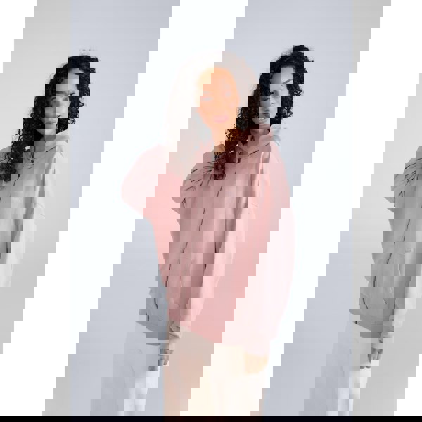 Animal Womens Idol Full Zip Hoodie - Light Pink