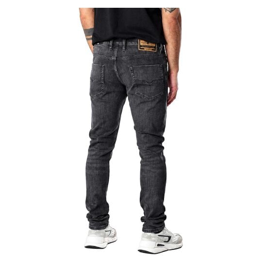 Diesel Buster-X Men's Dark Grey Faded Denim Jeans