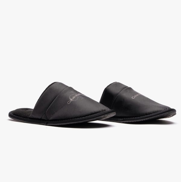 Calvin Klein HOTEL SLIPPER Mens Mules Black
