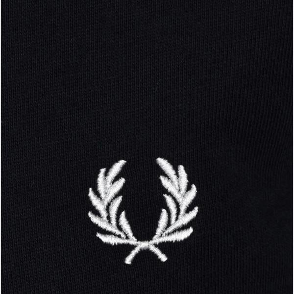 Supplied Fashion Tipped Hooded Sweatshirt Black
