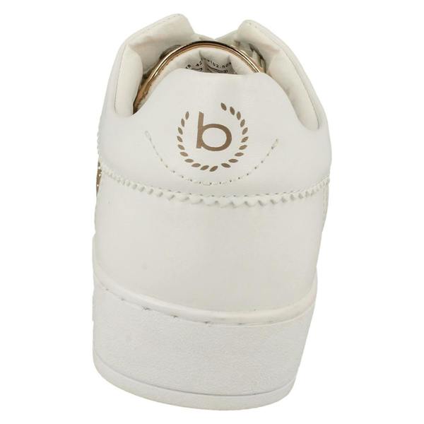 Bugatti Ladies Bugatti Reptile Detailed Lace Up Trainers 421-29102-5059-2034