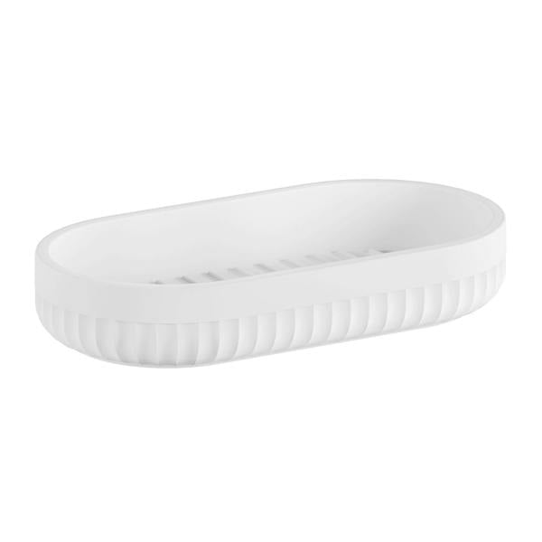 White soap dish