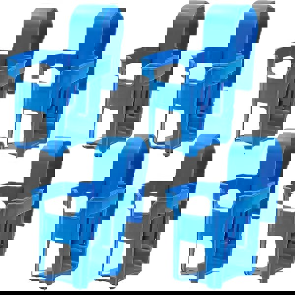 Swimming Pool Water Cup Holder - Set of 1/4 Drink Storage Shelves for Above-Ground Pools