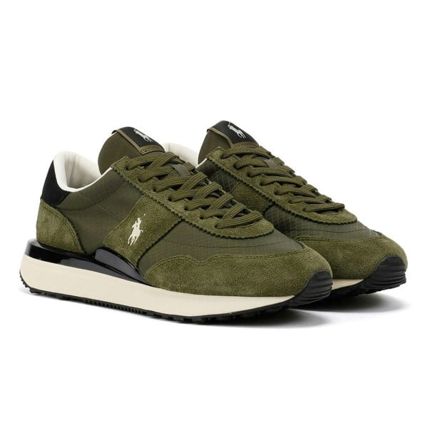 Polo Ralph Lauren Trainer 89 Men's Tonal Olive Trainers