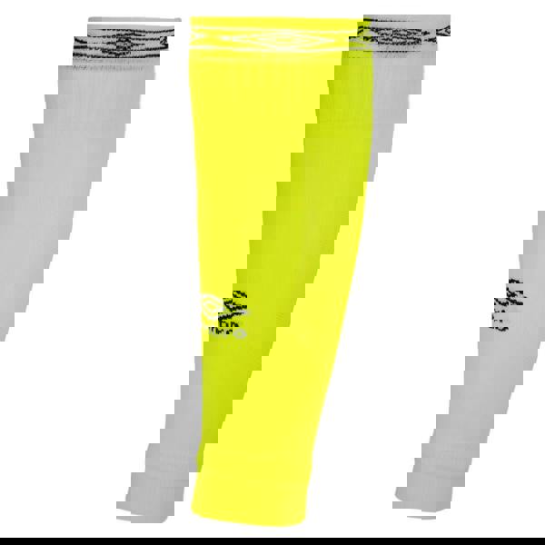 Umbro Mens Diamond Leg Sleeves - Safety Yellow/Carbon - 