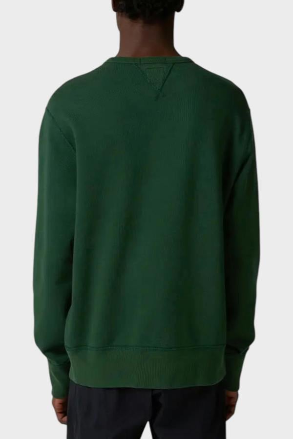 Ralph Lauren Vintage Fleece Crewneck x Yankees Dark Green