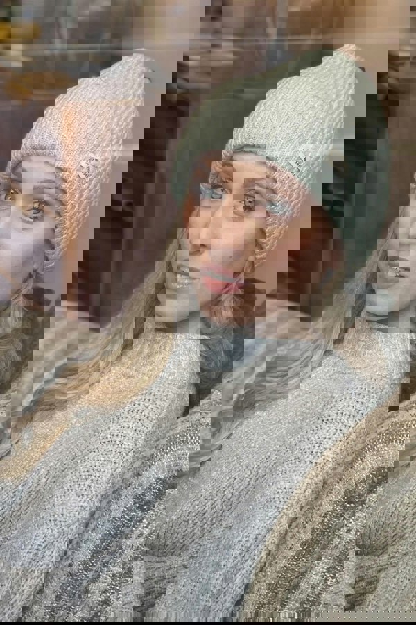 SuperBobble Spearmint Ladies Fashion Beanie Hat