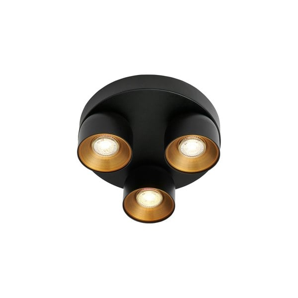 Nordlux Pitcher 3-Rondel | Spot light | Black