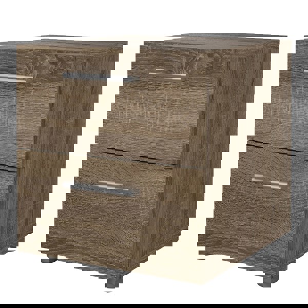 Furniture To Go Pepe Bedside 2 Drawers in Truffle Oak