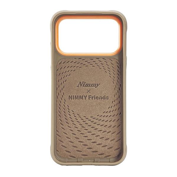 Nimmy Friends Nimmy Glasses Cool Dog Case with MagSafe for iPhone 17 Pro Max 6.9" Brown Orange - N-YJ-IP17-PRO-MAX-012-A