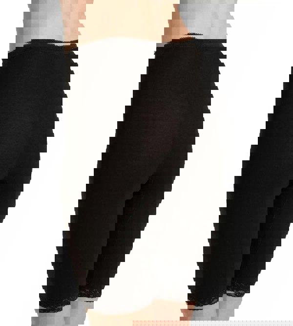 SloggiSkimmie2 - Pack Basic+ Cotton Long Shorts, BlackBoxers - and - Briefs.net