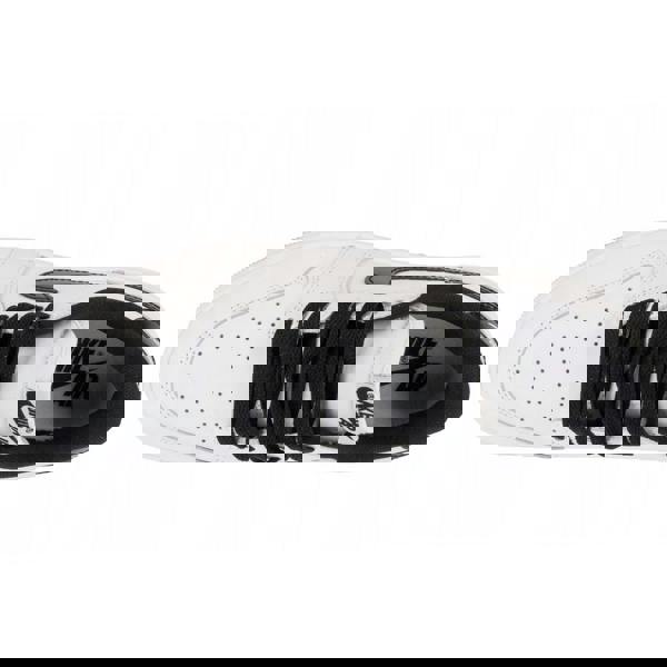 Nike Mens Air Jordan 1 Leather Low Trainers - White - 