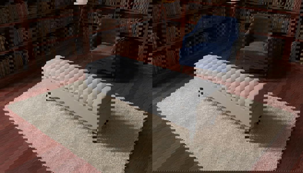 Romo Panel Storage Ottoman Bench Seat – Light Grey Hidden Storage Coffee Table for Living Room UK - ISTOOLS