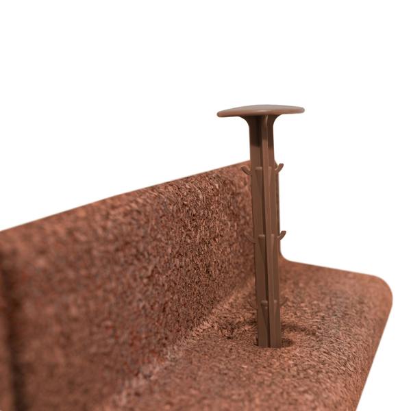 Monstershop Flexible Lawn Edging 7.2m - Terracotta
