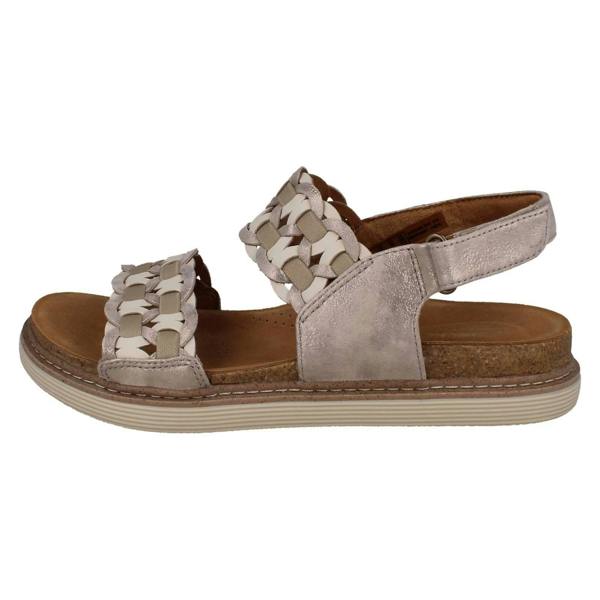 Clarks Ladies Clarks Woven Sandals Arwell Glide