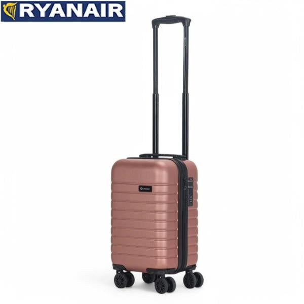 Eagle Luggage ABS Hardshell Underseat Cabin Suitcase 45 x 25 x 20 cm Luggage Suitable for Rynair