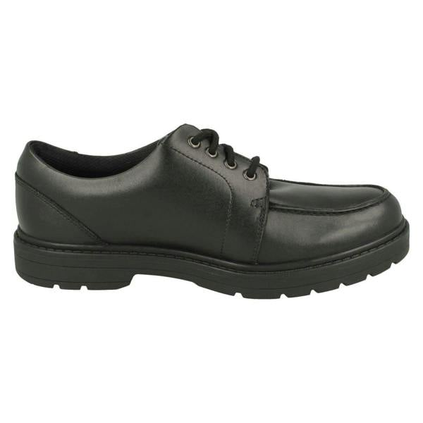 Clarks Boys Clarks Lace Up School Shoes Loxham Pace Y