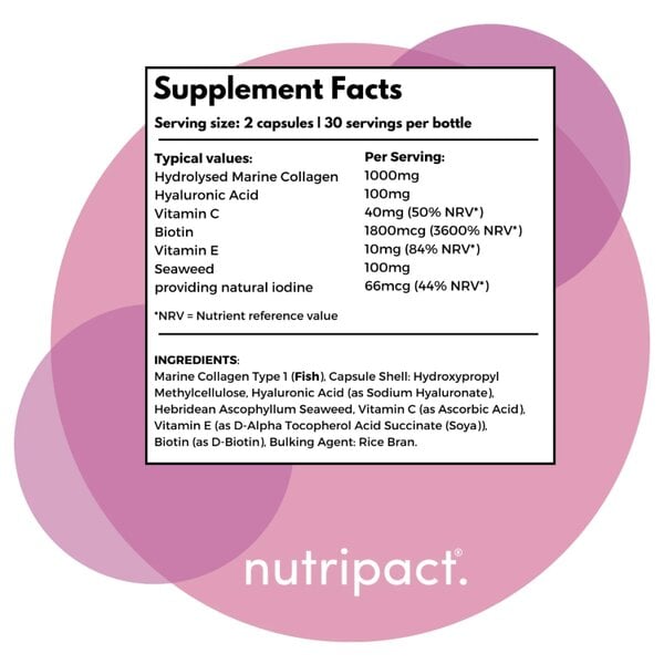 nutripact Marine Collagen Complex Capsules