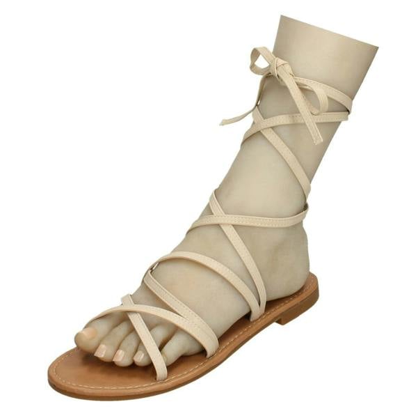 Savannah Ladies Savannah Strappy Flat Sandals F00361