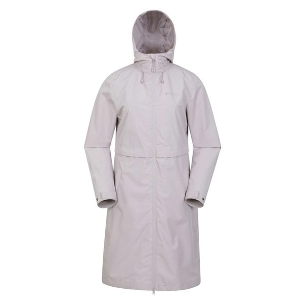 Mountain Warehouse Womens/Ladies Hilltop Extra Long Waterproof Jacket - Light Beige