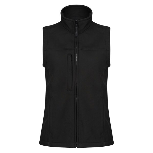 Regatta Womens/Ladies Flux Softshell Gilet - Black