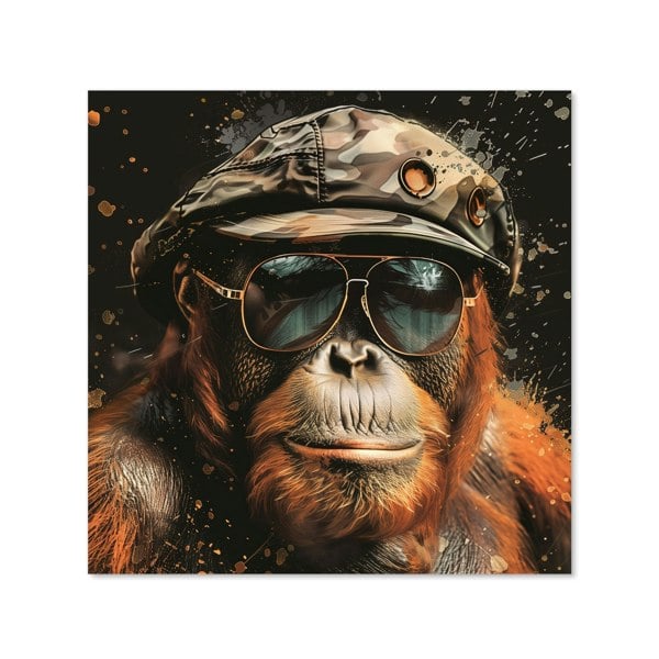 Warren Reed - Designer Cool Orangutan Kitchen Splashback