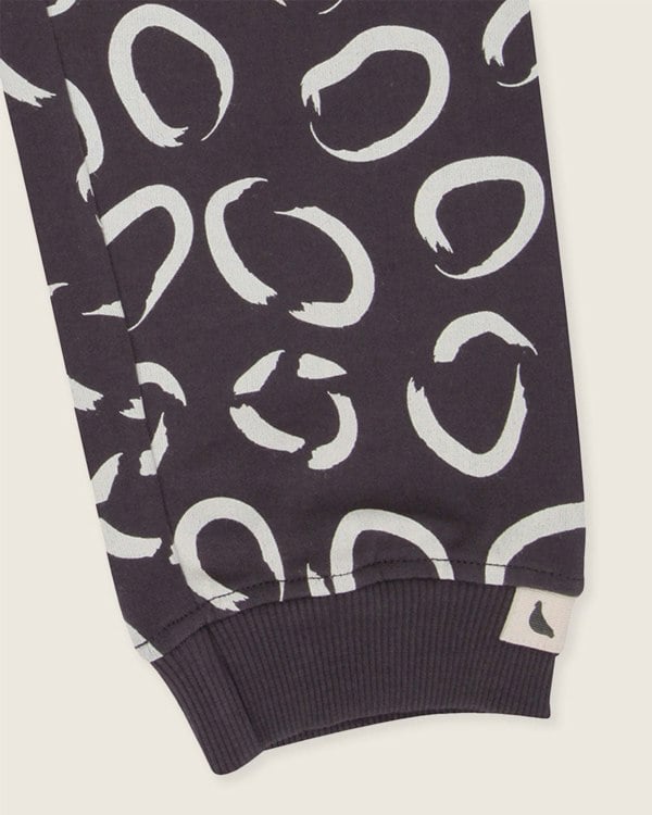 organic cotton Brown Eyespot Print Joggers - image 5