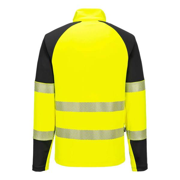 PW3 Hi-Vis 1/4 Zip Sweatshirt Portwest