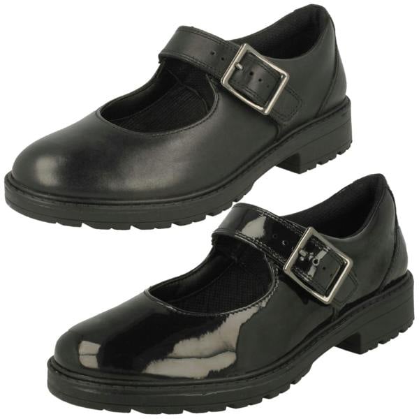 Clarks Girls Clarks Mary Jane Style Shoes Loxham Walk Y