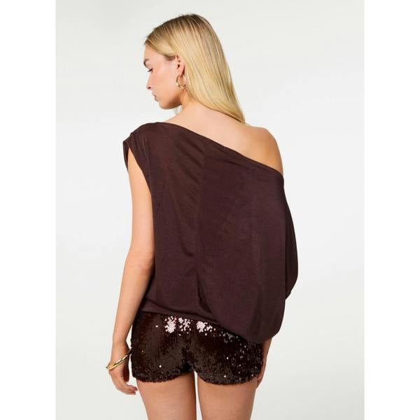 Pink Vanilla Off Shoulder Slinky Band Top