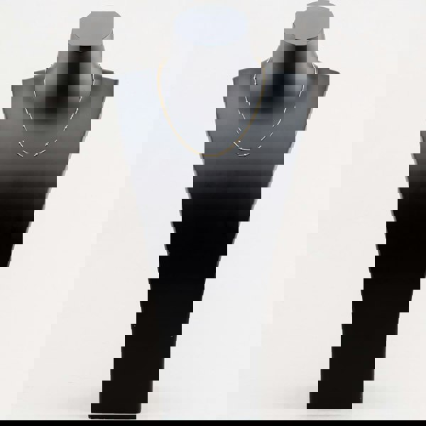 T. H. Baker 9ct Yellow Gold 16 Inch Curb & Ball Chain 1.13.7913