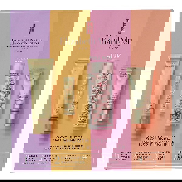 Elizabeth Arden Retinol Smooth And Renew 4 Piece Gift Set: Cleanser 50ml - Capsules 3.2ml - Capsules 28ml - Night Cream 15ml