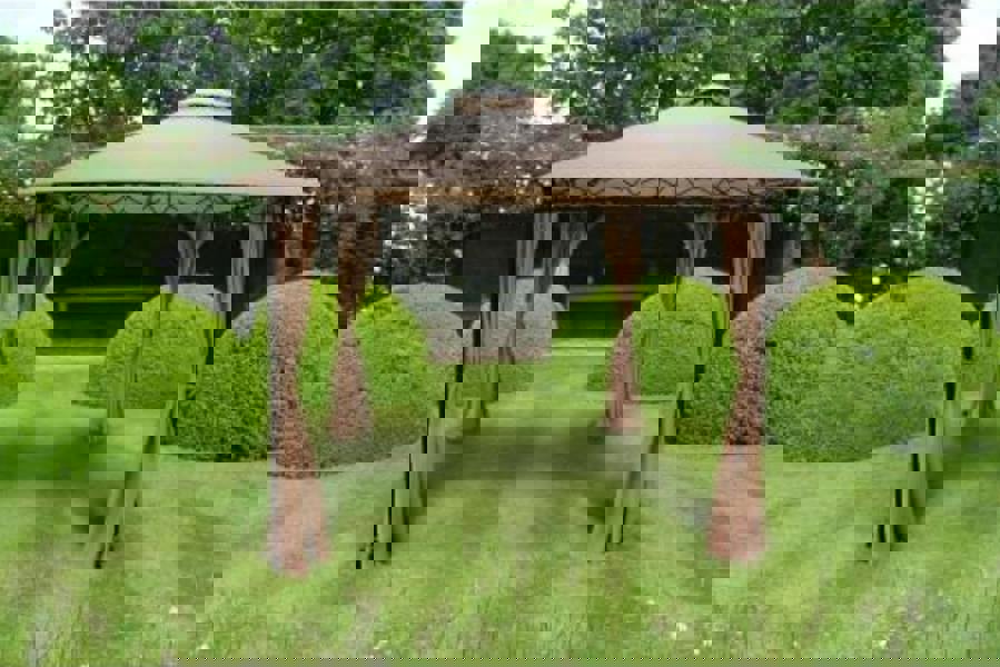 Marco Polo Gazebo Curtain set The Garden Furniture Shop