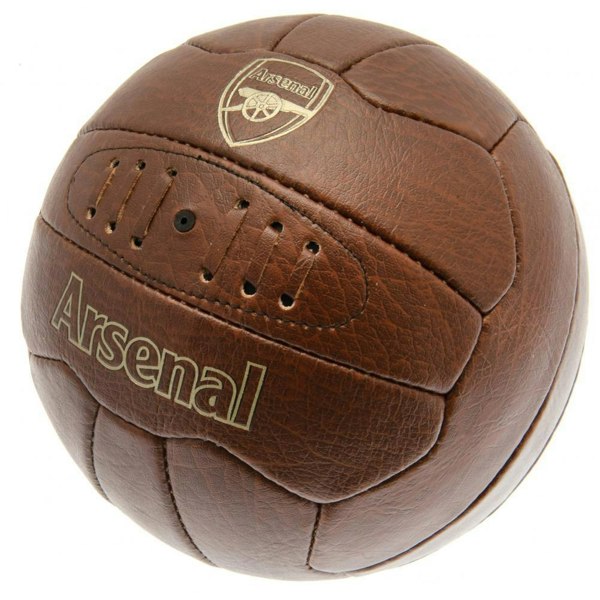 Arsenal FC Heritage Football - Brown/Gold