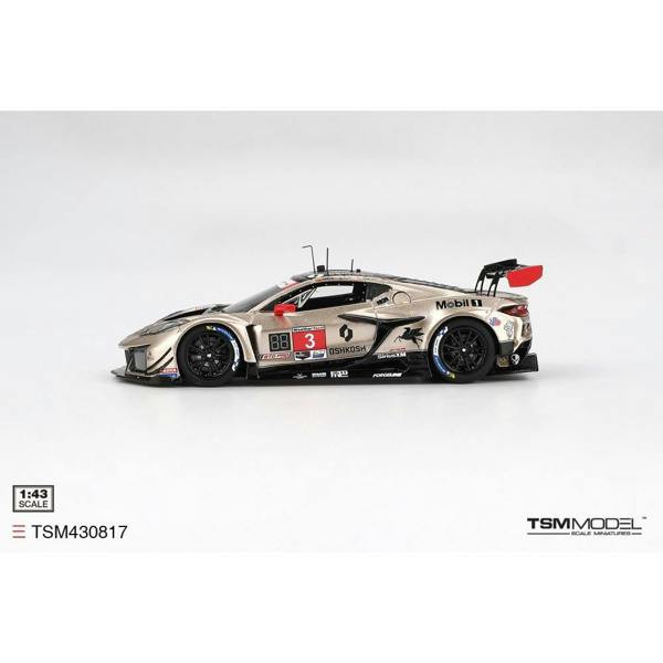 MCSlots Chevrolet Corvette Z06 GT3.R #3 Corvette Racing By Pratt Miller Motorsports 2024 IMSA Sebring 12Hrs 1:43 Scale TSM430817