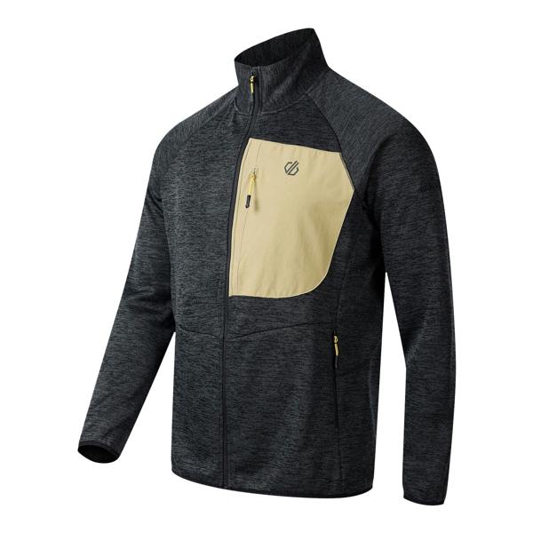 Dare 2B Mens Torrek II Fleece Jacket - Black/Boa - 