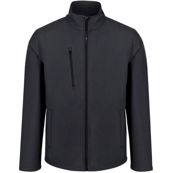 Regatta Professional Men's Ablaze Three Layer Soft Shell Jacket - Seal Grey/Black