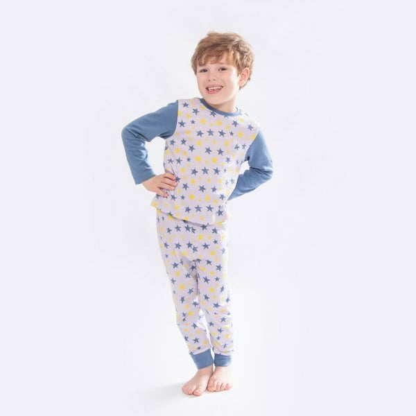 Luca and Rosa Shining Stars Print Pyjamas