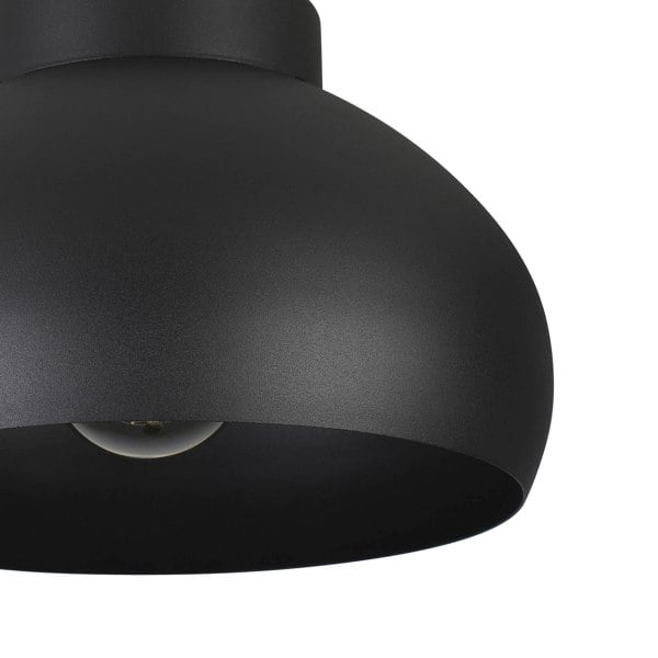 EGLO Mogano 2 Ø 28cm Black Matte Ceiling Light